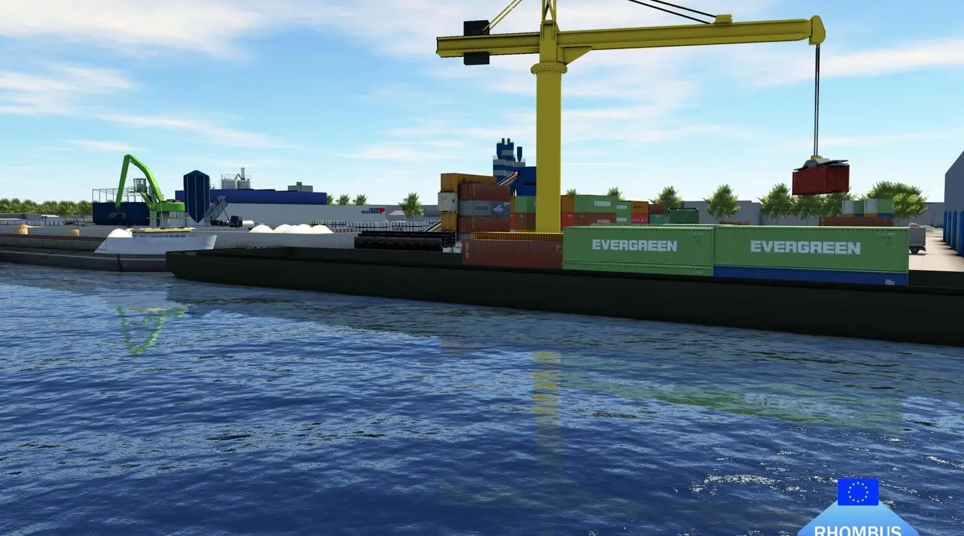 Artist impression of the expanded terminal at the Ankerkade